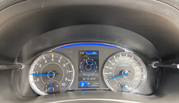 2024 Maruti Ciaz ZETA AT 1.5  SHVS PETROL, Petrol, Automatic, 24,797 km, Odometer Image