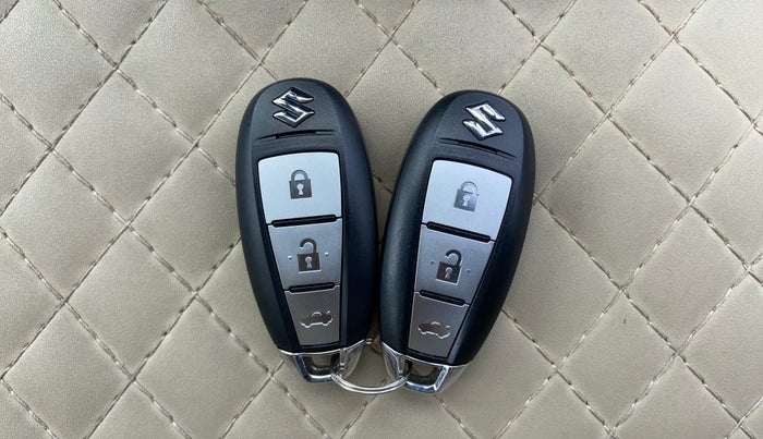 2024 Maruti Ciaz ZETA AT 1.5  SHVS PETROL, Petrol, Automatic, 24,797 km, Key Close Up