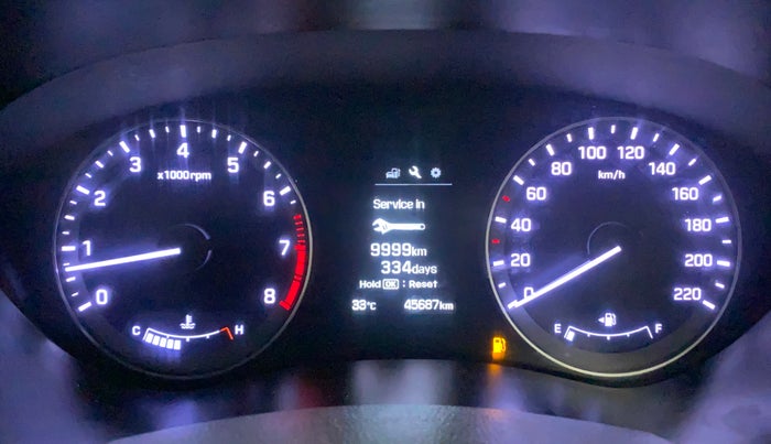 2017 Hyundai i20 Active 1.2 SX, Petrol, Manual, 45,686 km, Odometer Image