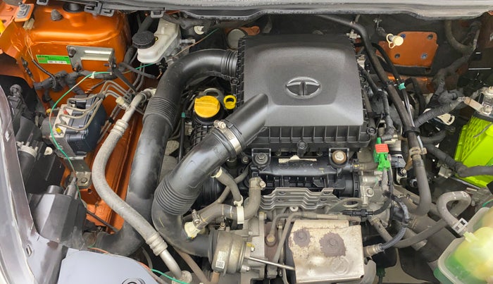 2019 Tata NEXON XZA PLUS PETROL DUAL TONE, Petrol, Automatic, 22,894 km, Engine View - Right