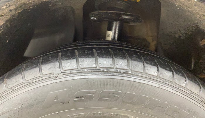 2019 Tata NEXON XZA PLUS PETROL DUAL TONE, Petrol, Automatic, 22,894 km, Left Front Tyre Tread