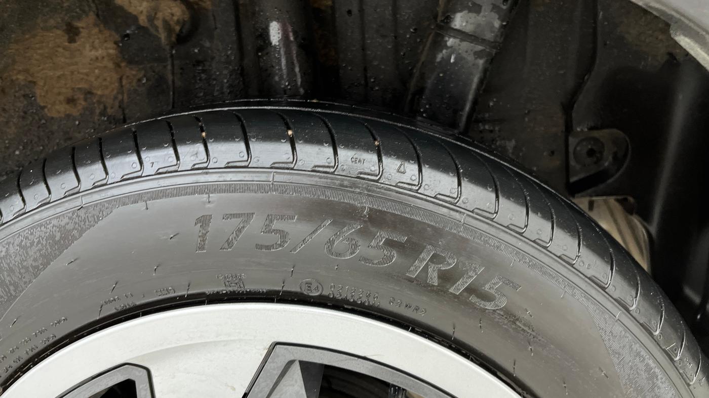 2024 Hyundai EXTER SX 1.2 MT, Petrol, Manual, 10,432 km, Left Rear Tyre Tread