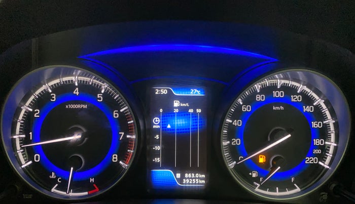 2016 Maruti Baleno ZETA PETROL 1.2, Petrol, Manual, 39,248 km, Odometer Image