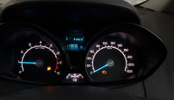 2015 Ford Ecosport TREND 1.5L PETROL, Petrol, Manual, 1,13,827 km, Odometer Image