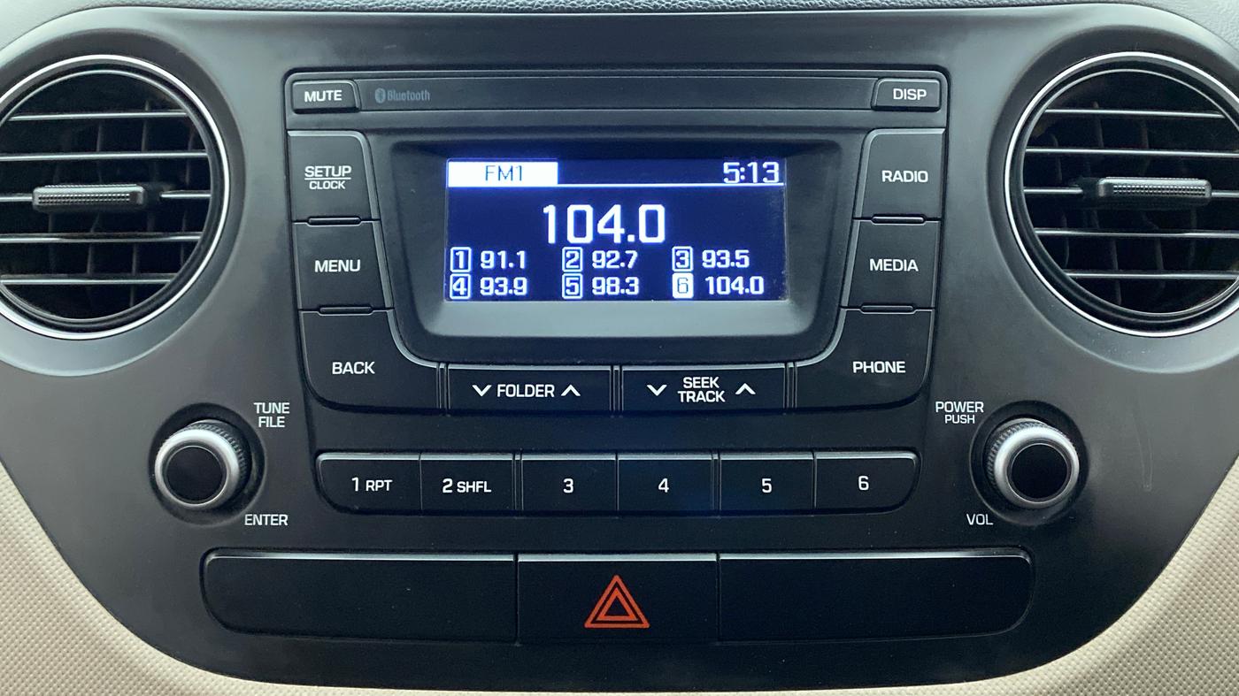 2018 Hyundai Grand i10 MAGNA 1.2 KAPPA VTVT, Petrol, Manual, 36,703 km, Infotainment System
