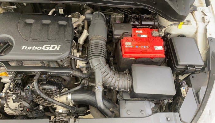 2021 Hyundai NEW I20 ASTA (O) 1.0 TURBO GDI DCT, Petrol, Automatic, 31,681 km, Engine View - Left