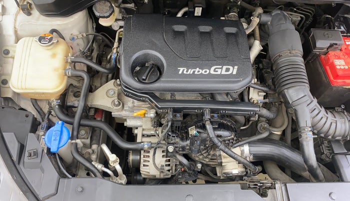 2021 Hyundai NEW I20 ASTA (O) 1.0 TURBO GDI DCT, Petrol, Automatic, 31,681 km, Engine View - Right