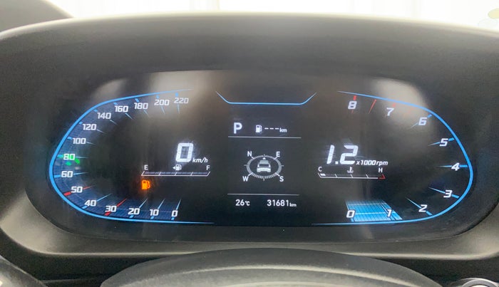 2021 Hyundai NEW I20 ASTA (O) 1.0 TURBO GDI DCT, Petrol, Automatic, 31,681 km, Odometer Image