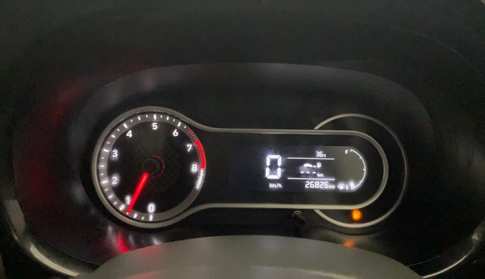 2020 Hyundai AURA SX 1.2 (O), Petrol, Manual, 26,825 km, Odometer Image