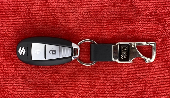 2020 Maruti Vitara Brezza ZXI+ AT SHVS, Petrol, Automatic, 20,479 km, Key Close Up