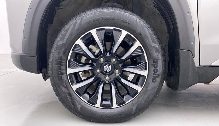 2020 Maruti Vitara Brezza ZXI+ AT SHVS, Petrol, Automatic, 20,479 km, Left Front Wheel
