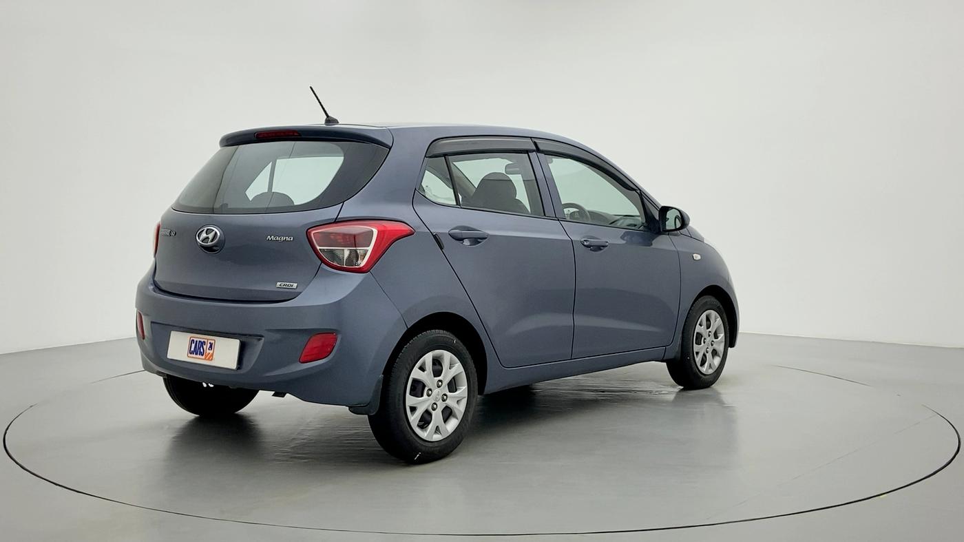 2013 Hyundai Grand i10 MAGNA 1.1 CRDI, Diesel, Manual, 63,735 km, Right Back Diagonal