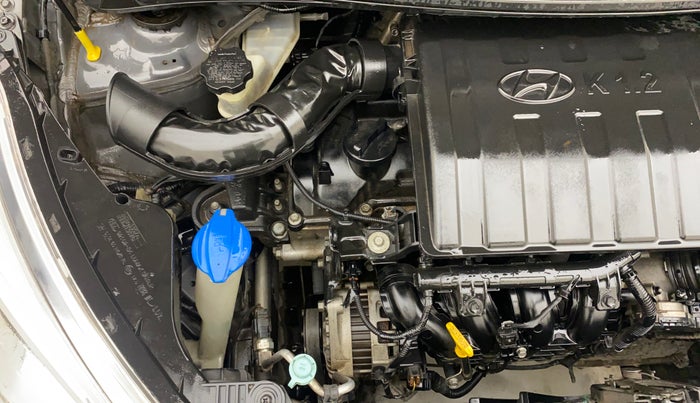 2016 Hyundai Grand i10 ASTA (O) AT 1.2 KAPPA VTVT, Petrol, Automatic, 71,494 km, Engine View - Right