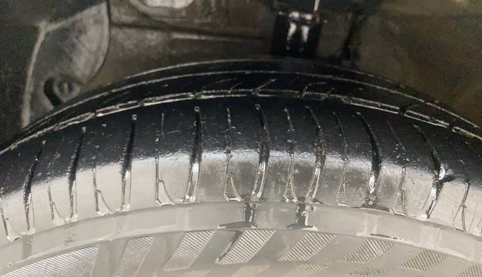 2016 Hyundai Grand i10 ASTA (O) AT 1.2 KAPPA VTVT, Petrol, Automatic, 71,494 km, Left Front Tyre Tread