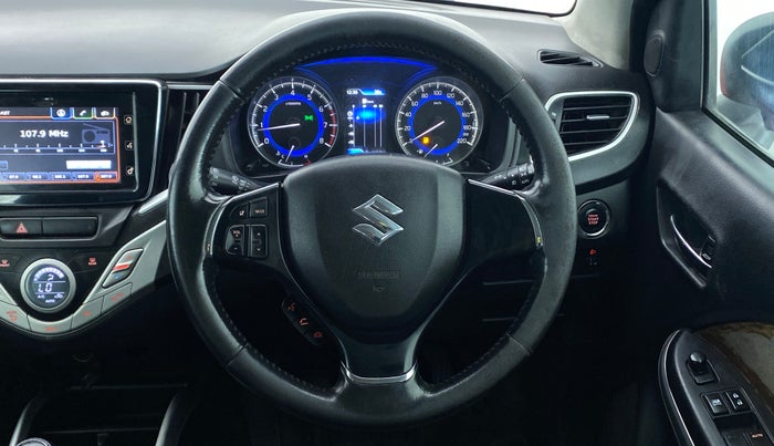2015 Maruti Baleno ALPHA PETROL 1.2, Petrol, Manual, 77,388 km, Steering Wheel Close Up