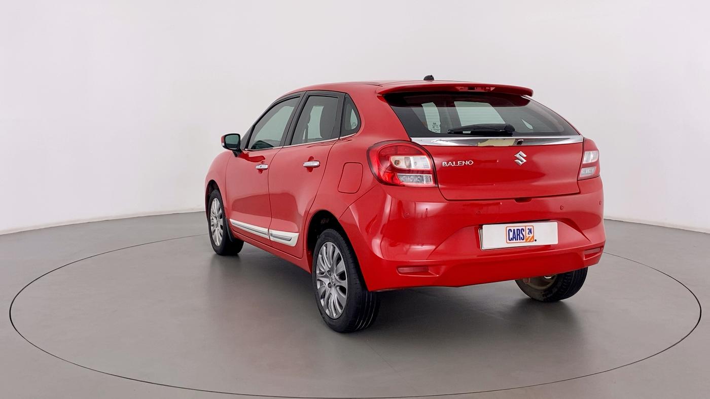 2015 Maruti Baleno ALPHA PETROL 1.2, Petrol, Manual, 77,388 km, Left Back Diagonal