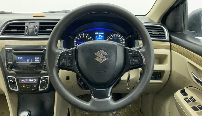 2018 Maruti Ciaz DELTA AT 1.5 SHVS PETROL, Petrol, Automatic, 39,325 km, Steering Wheel Close Up