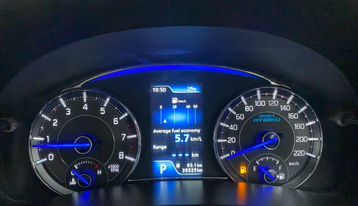 2018 Maruti Ciaz DELTA AT 1.5 SHVS PETROL, Petrol, Automatic, 39,325 km, Odometer Image