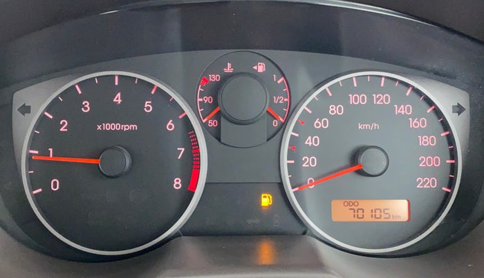 2009 Hyundai i20 MAGNA 1.2 VTVT, Petrol, Manual, 70,184 km, Odometer Image