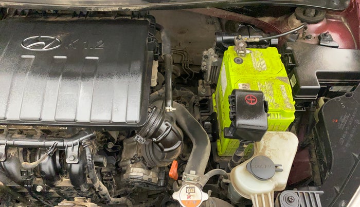 2015 Hyundai Grand i10 ASTA AT 1.2 KAPPA VTVT, Petrol, Automatic, 36,733 km, Engine View - Left