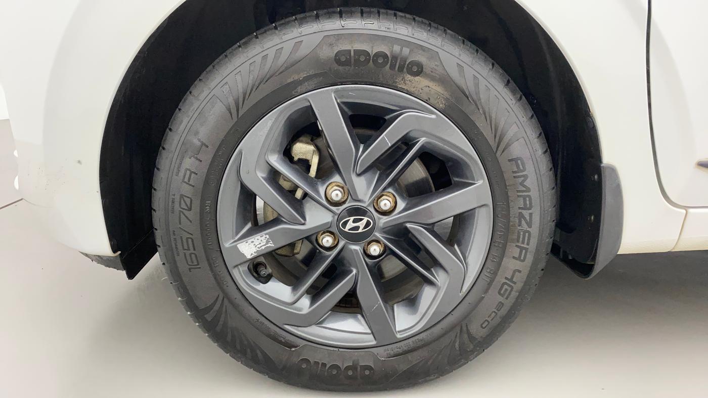 2021 Hyundai GRAND I10 NIOS SPORTZ AMT 1.2 KAPPA VTVT, Petrol, Automatic, 17,916 km, Left Front Wheel