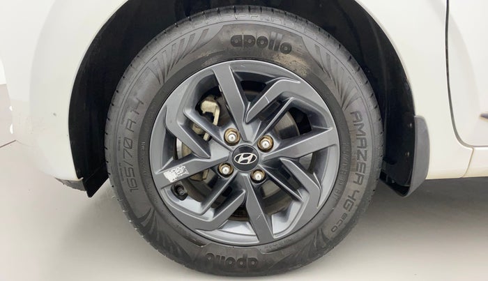 2021 Hyundai GRAND I10 NIOS SPORTZ AMT 1.2 KAPPA VTVT, Petrol, Automatic, 17,916 km, Left Front Wheel
