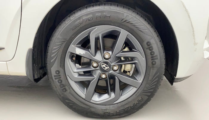 2021 Hyundai GRAND I10 NIOS SPORTZ AMT 1.2 KAPPA VTVT, Petrol, Automatic, 17,916 km, Right Front Wheel