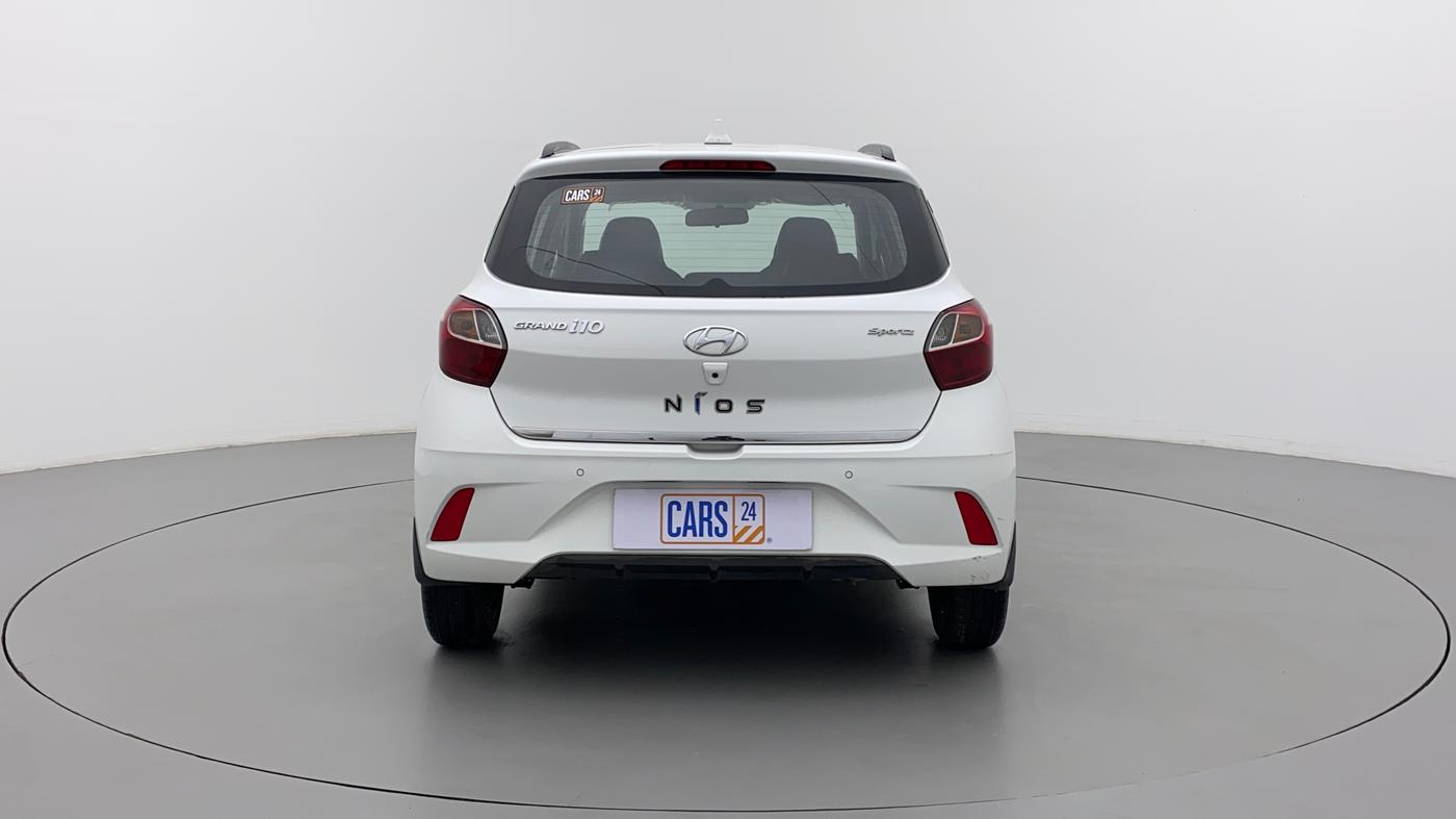 2021 Hyundai GRAND I10 NIOS SPORTZ AMT 1.2 KAPPA VTVT, Petrol, Automatic, 17,916 km, Back/Rear