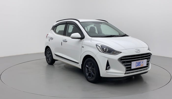 2021 Hyundai GRAND I10 NIOS SPORTZ AMT 1.2 KAPPA VTVT, Petrol, Automatic, 17,916 km, Right Front Diagonal