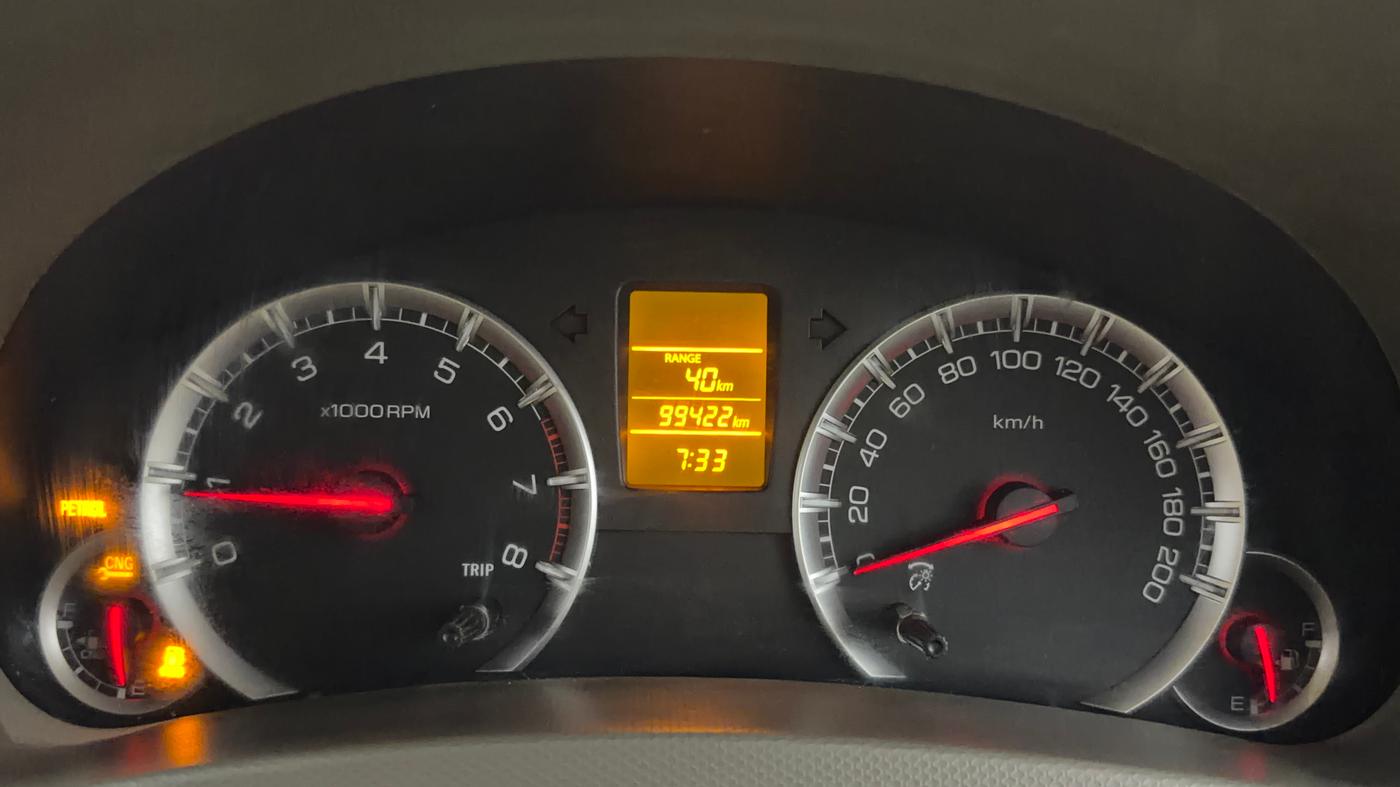 2016 Maruti Ertiga VXI CNG, CNG, Manual, 99,370 km, Odometer Image