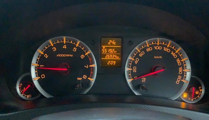 2016 Maruti Swift ZXI, Petrol, Manual, 26,934 km, Odometer Image