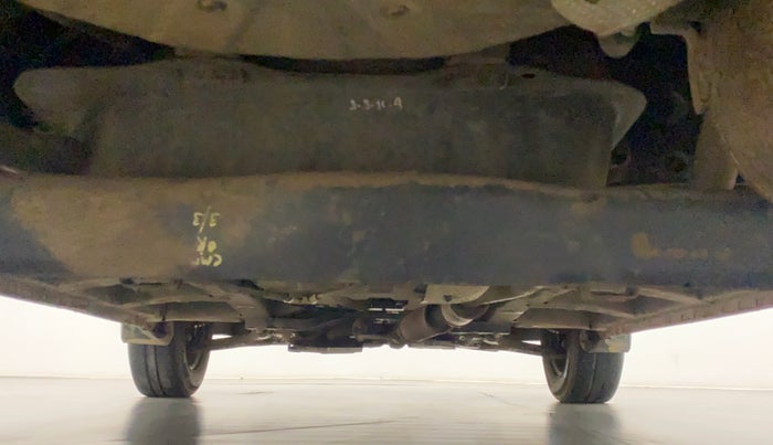 2016 Mahindra Kuv100 K6 5 STR, Petrol, Manual, 13,875 km, Rear Underbody
