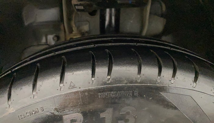 2017 Tata Tiago XM PETROL, Petrol, Manual, 54,944 km, Left Front Tyre Tread