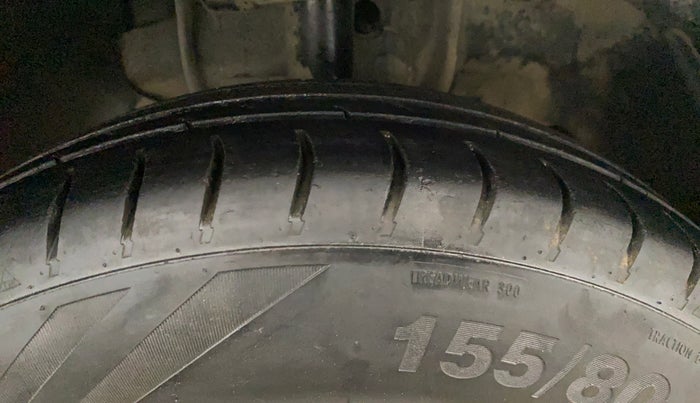 2017 Tata Tiago XM PETROL, Petrol, Manual, 54,944 km, Right Front Tyre Tread