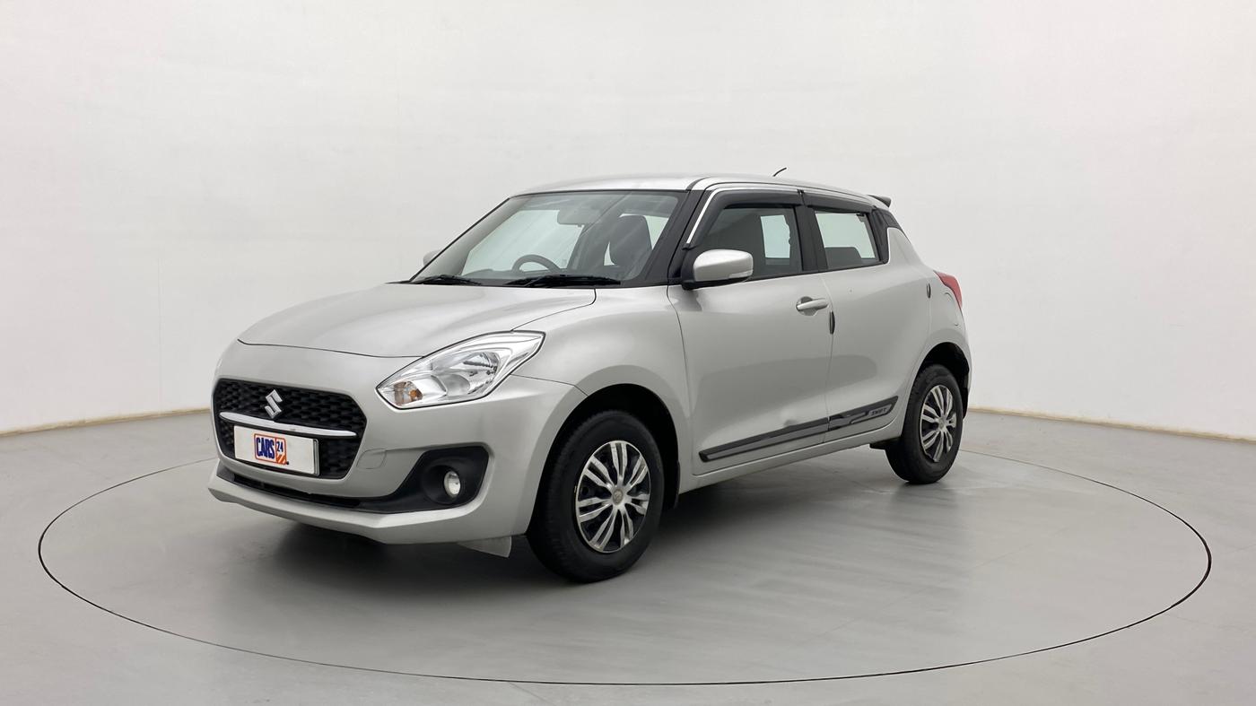 2022 Maruti Swift VXI, Petrol, Manual, 23,808 km, Left Front Diagonal