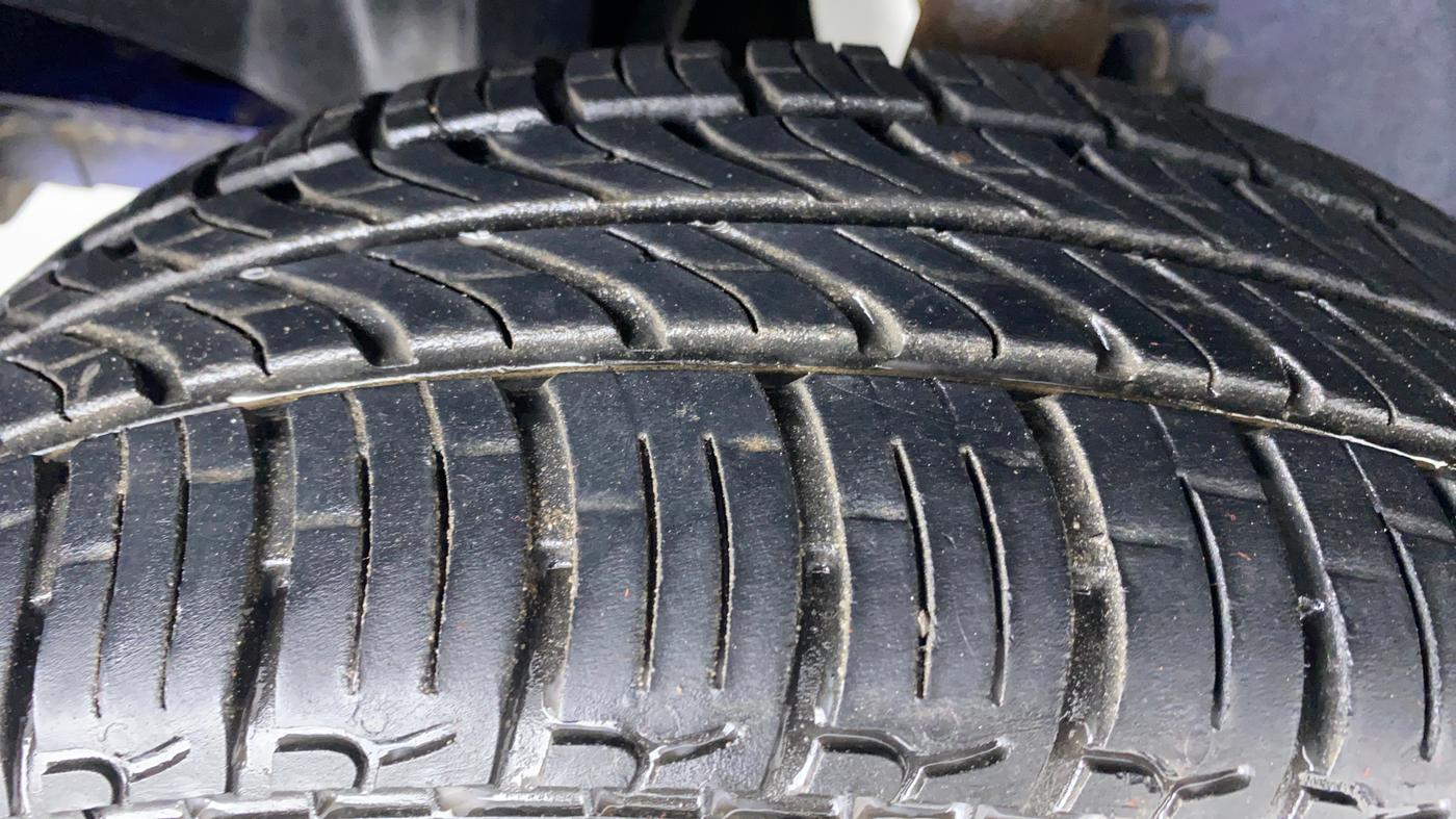 2016 Tata Nano TWIST XTA, Petrol, Automatic, 24,580 km, Left Front Tyre Tread