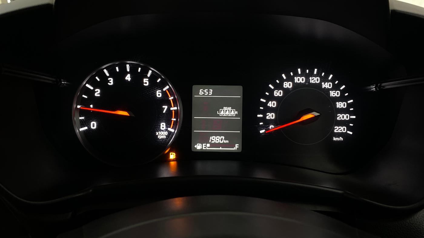 2024 Maruti Swift LXi, Petrol, Manual, 1,980 km, Odometer Image