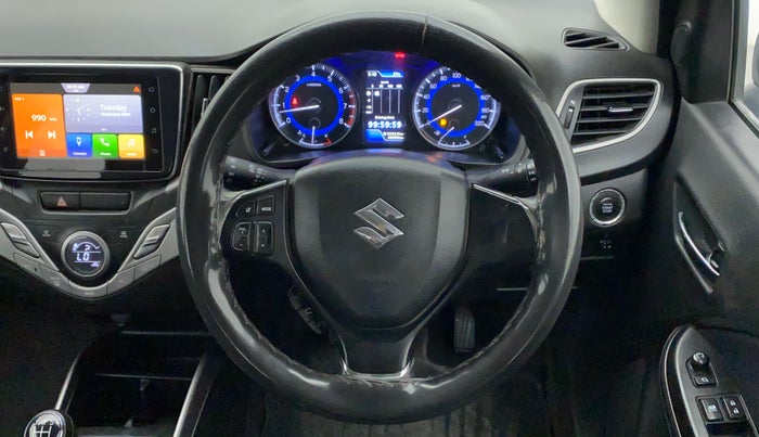 2021 Maruti Baleno ZETA PETROL 1.2, Petrol, Manual, 48,600 km, Steering Wheel Close Up