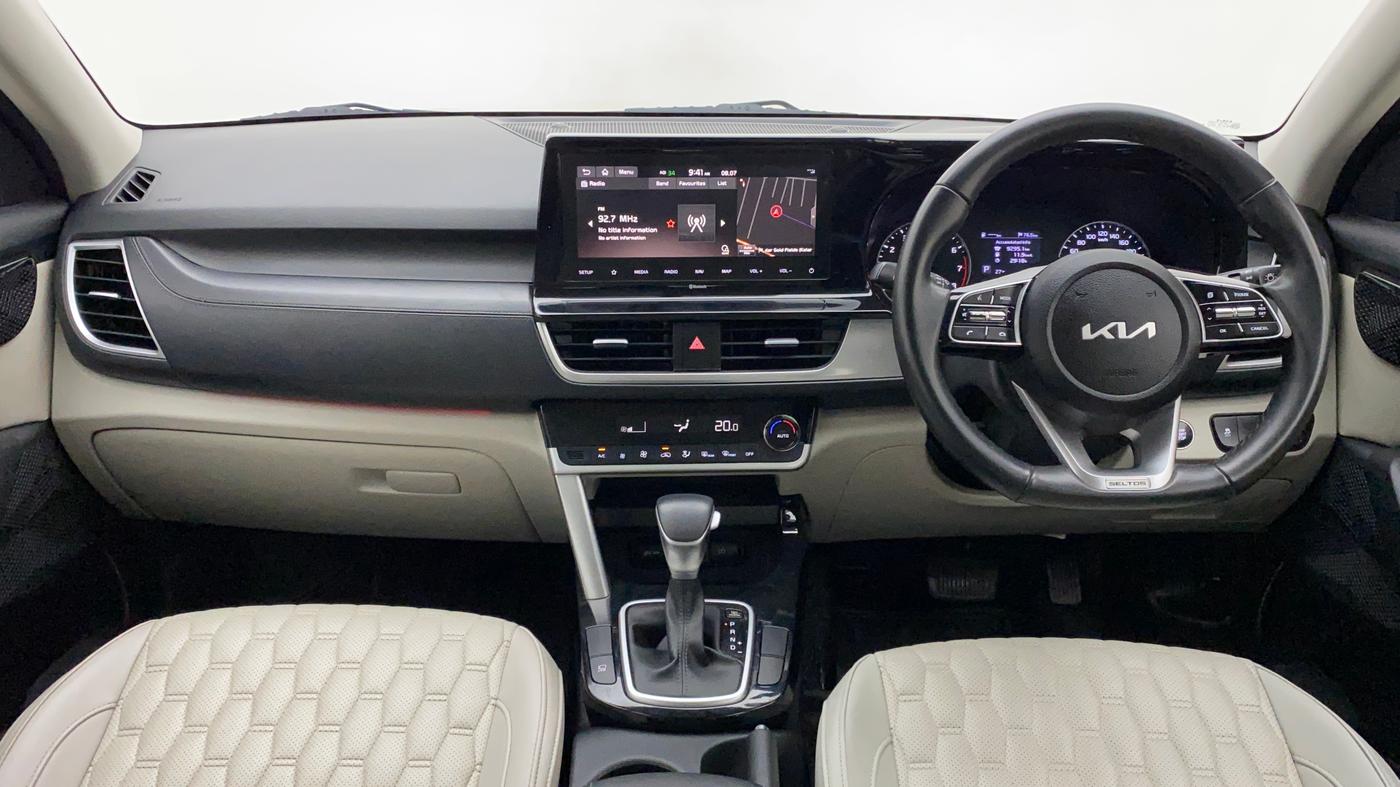 2022 KIA SELTOS HTX IVT 1.5 PETROL, Petrol, Automatic, 39,295 km, Dashboard