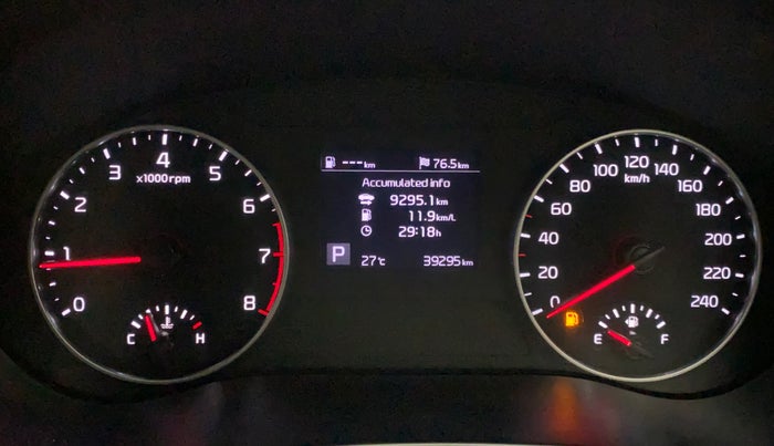 2022 KIA SELTOS HTX IVT 1.5 PETROL, Petrol, Automatic, 39,295 km, Odometer Image