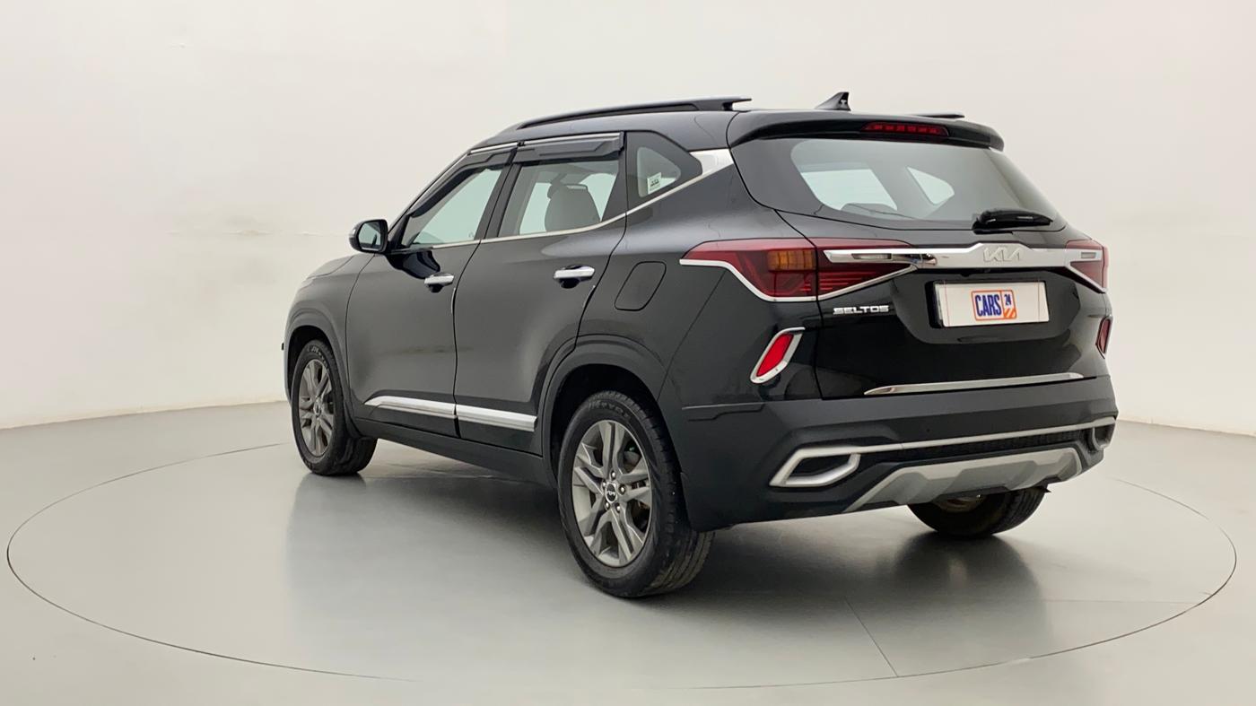 2022 KIA SELTOS HTX IVT 1.5 PETROL, Petrol, Automatic, 39,295 km, Left Back Diagonal