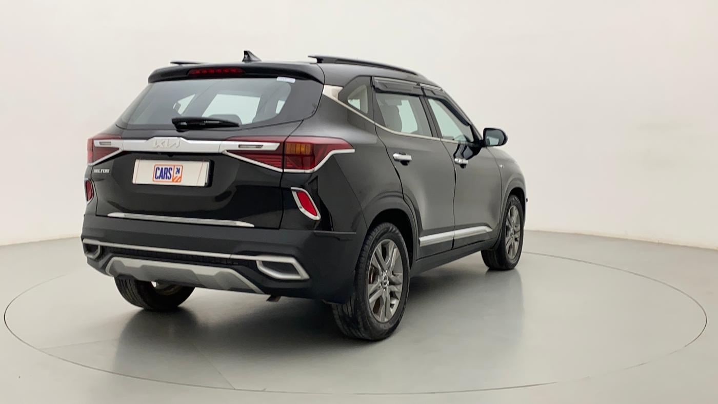 2022 KIA SELTOS HTX IVT 1.5 PETROL, Petrol, Automatic, 39,295 km, Right Back Diagonal