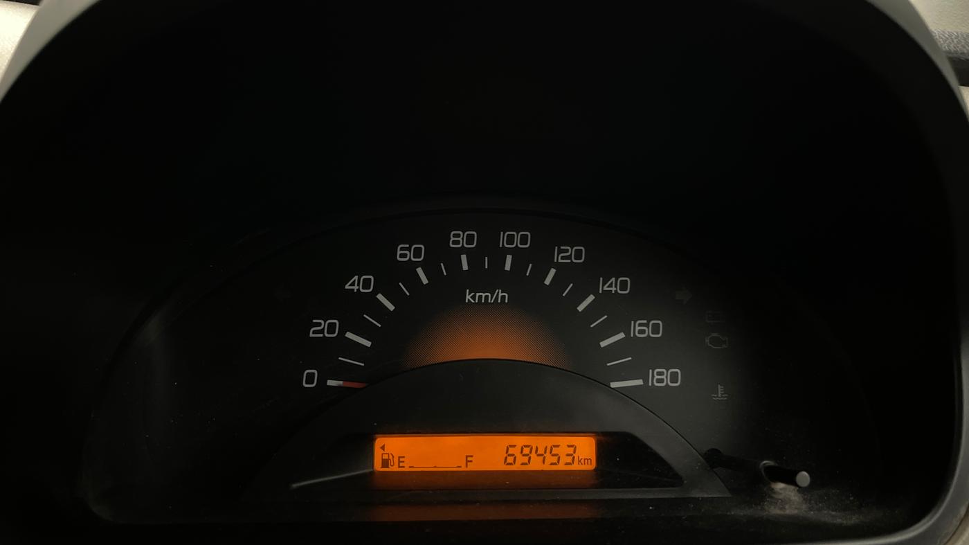 2015 Maruti Wagon R 1.0 LXI, Petrol, Manual, 69,404 km, Odometer Image