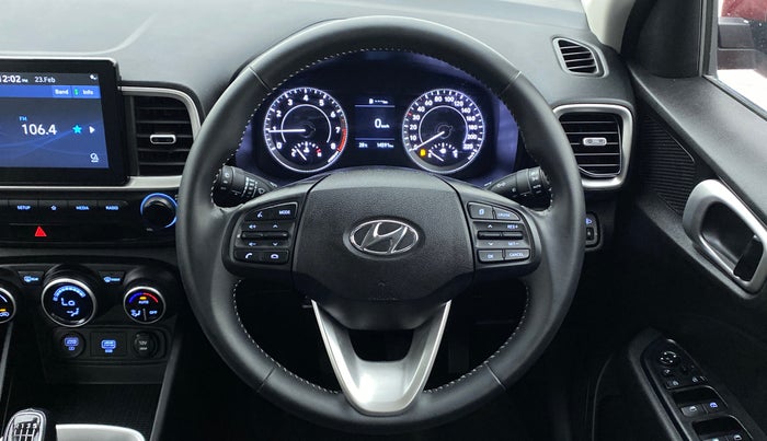 2019 Hyundai VENUE 1.0L Turbo GDI SX(O) MT, Petrol, Manual, 14,755 km, Steering Wheel Close Up