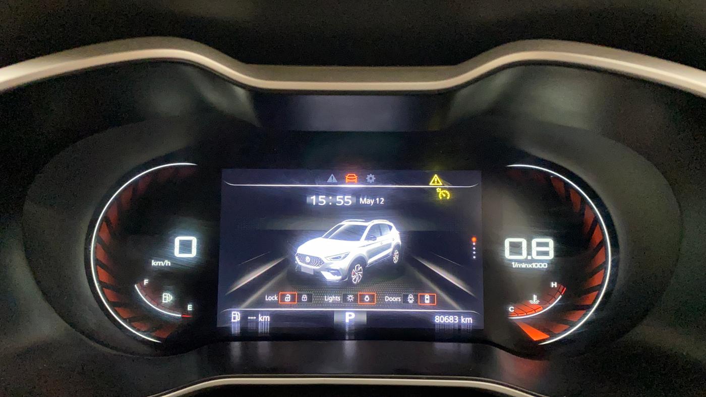 2022 MG ASTOR SHARP 1.5 CVT, Petrol, Automatic, 80,682 km, Odometer Image