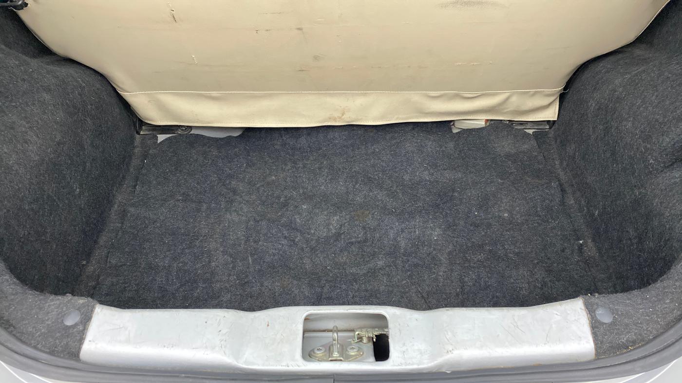 2015 Datsun Go T, Petrol, Manual, 56,808 km, Boot Inside