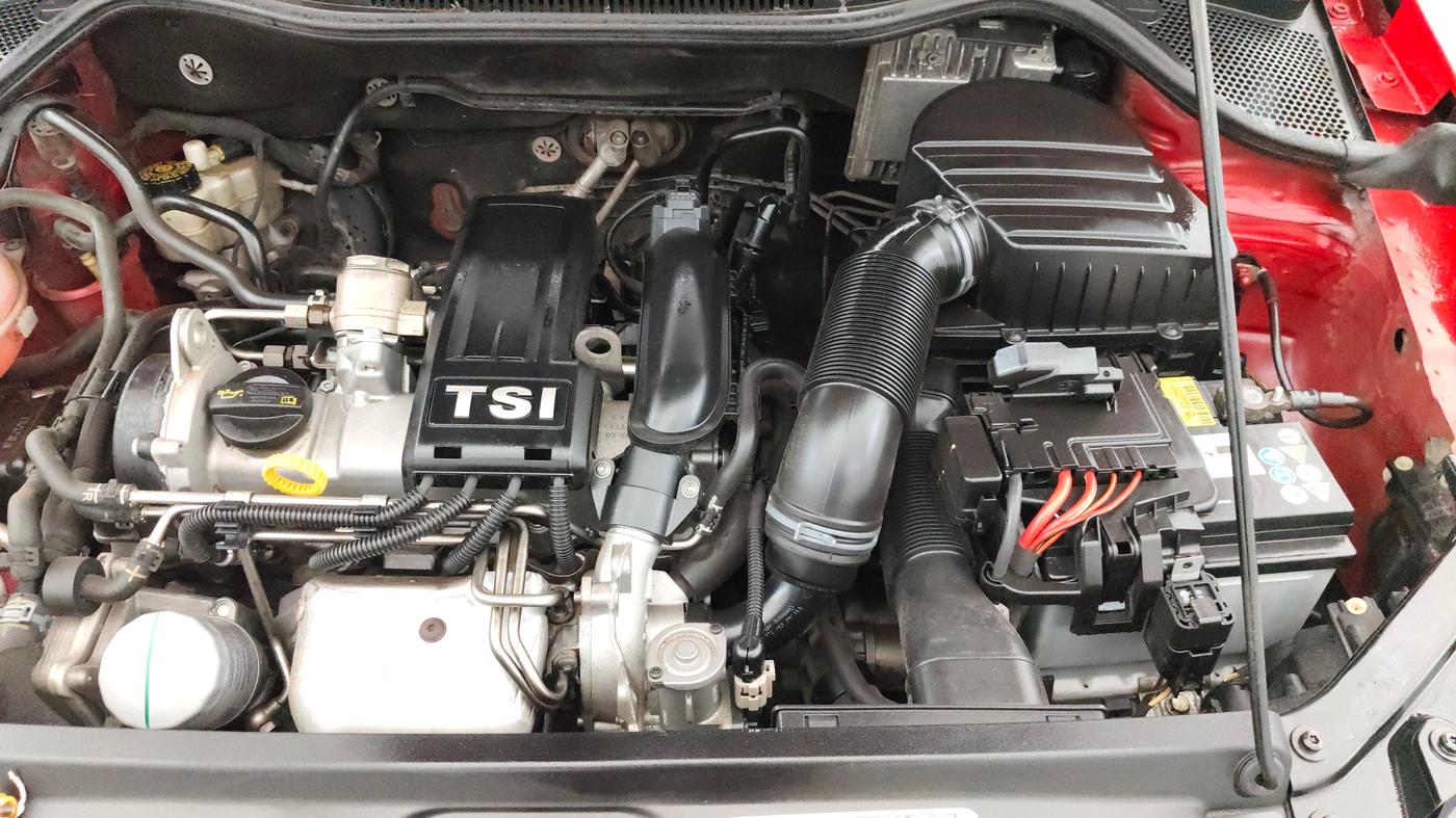2019 Volkswagen Polo GT TSI AT, Petrol, Automatic, 95,295 km, Engine View - Left