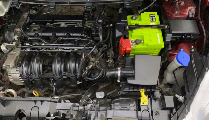 2017 Ford Figo Aspire TITANIUM 1.2 PETROL, Petrol, Manual, 63,585 km, Engine View - Left