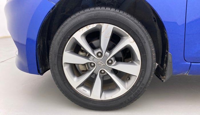 2017 Hyundai Elite i20 ASTA 1.2 (O), Petrol, Manual, 23,426 km, Left Front Wheel