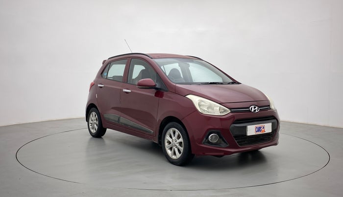 2015 Hyundai Grand i10 ASTA 1.2 KAPPA VTVT, Petrol, Manual, 61,032 km, Right Front Diagonal